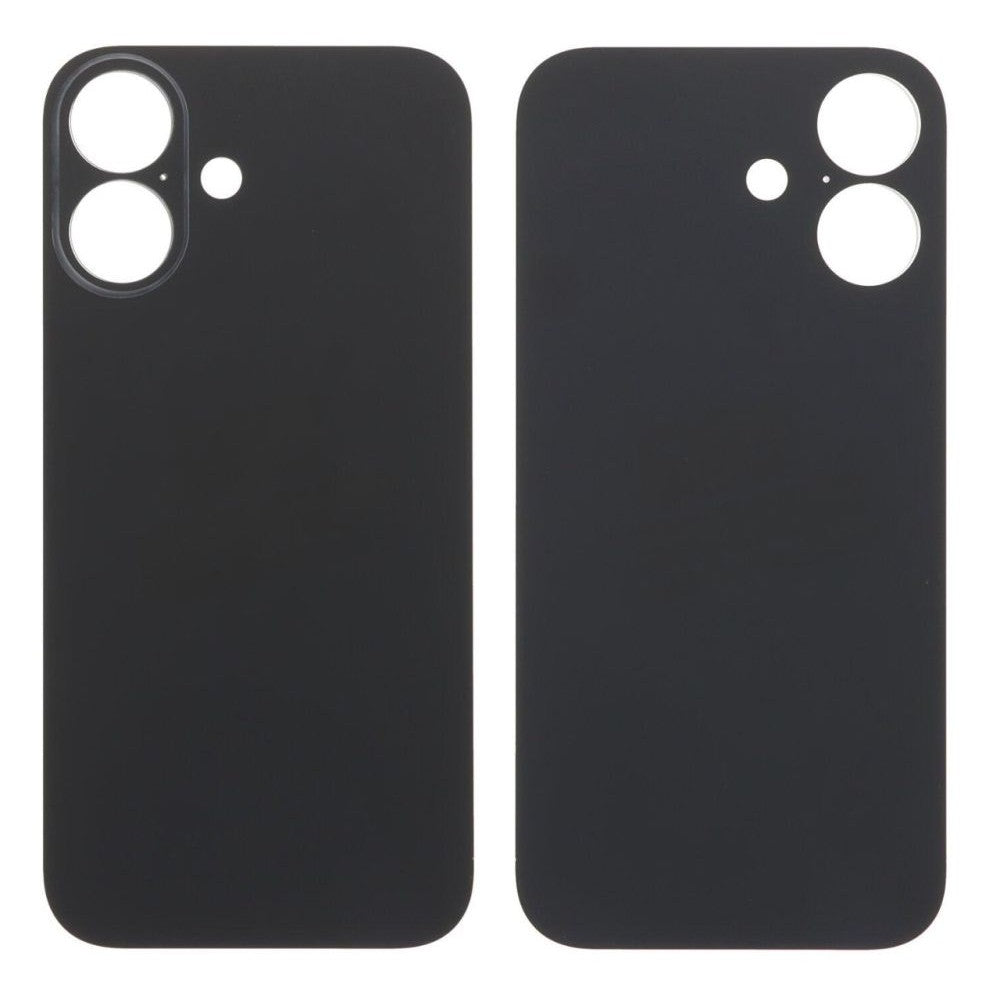 Back Glass Panel for Apple iPhone 16 Black - EGFix Back Glass Panel for Apple iPhone 16 Black - EGFix